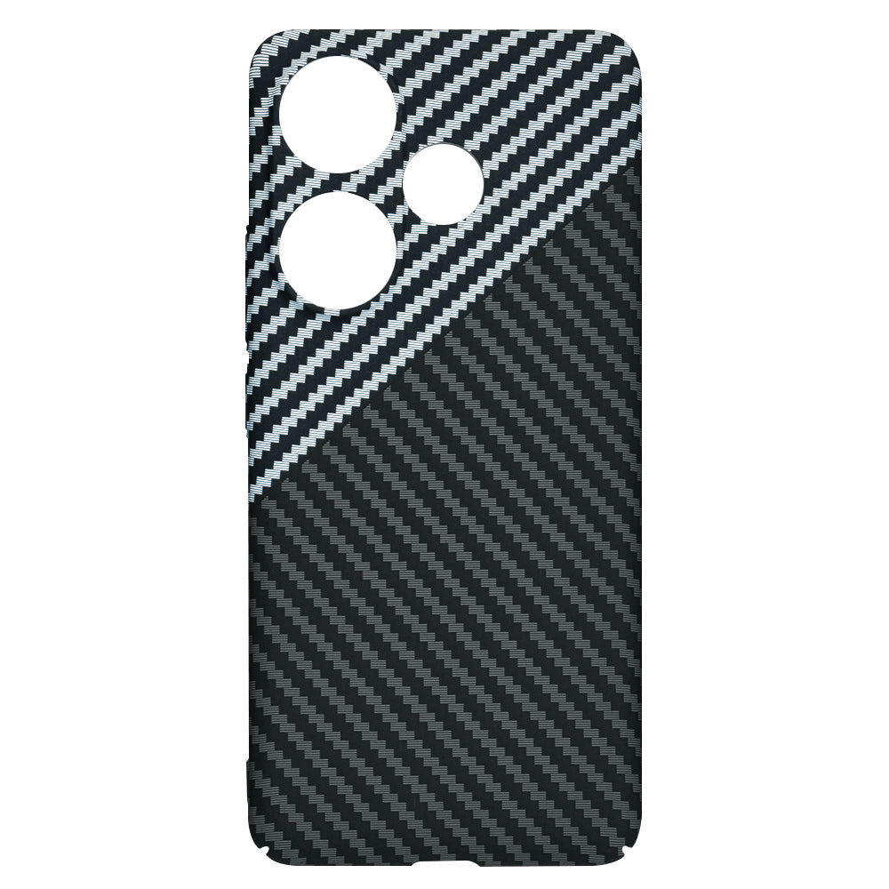 Kuori Xiaomi Poco F6:lle, Techsuit, Carbonite FiberShell, Musta Harmaa