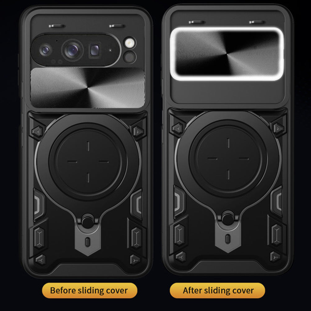 Suojakotelo Xiaomi Poco F8 Prolle, Techsuit, CamGuard Pro, Musta