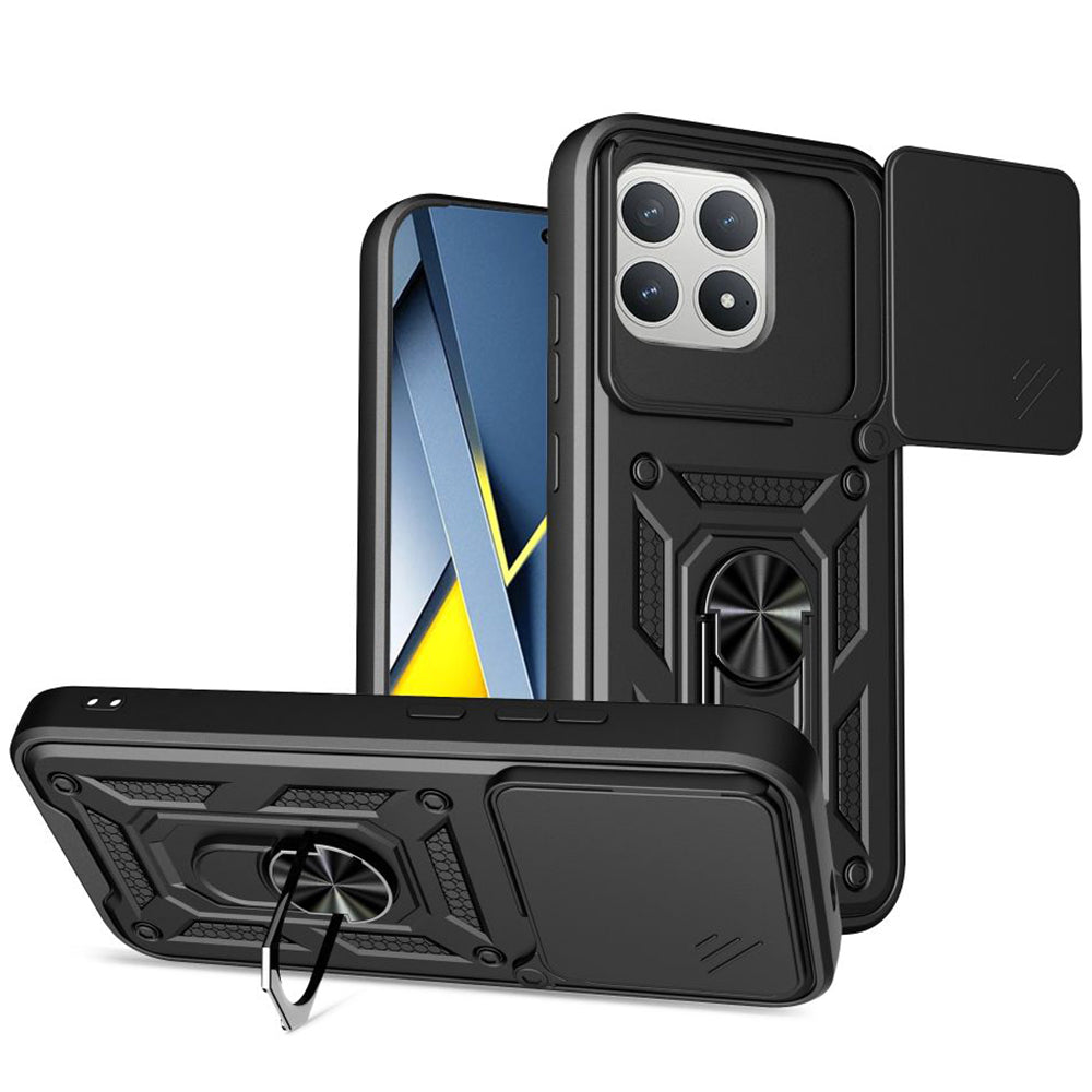 Suojakotelo Xiaomi Poco F8 Prolle, Techsuit, CamShield, Musta
