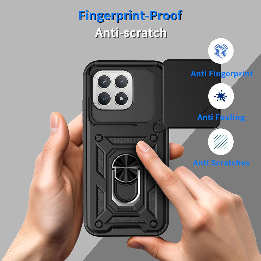 Suojakotelo Xiaomi Poco F8 Prolle, Techsuit, CamShield, Musta