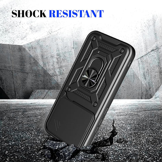 Suojakotelo Xiaomi Poco F8 Prolle, Techsuit, CamShield, Musta