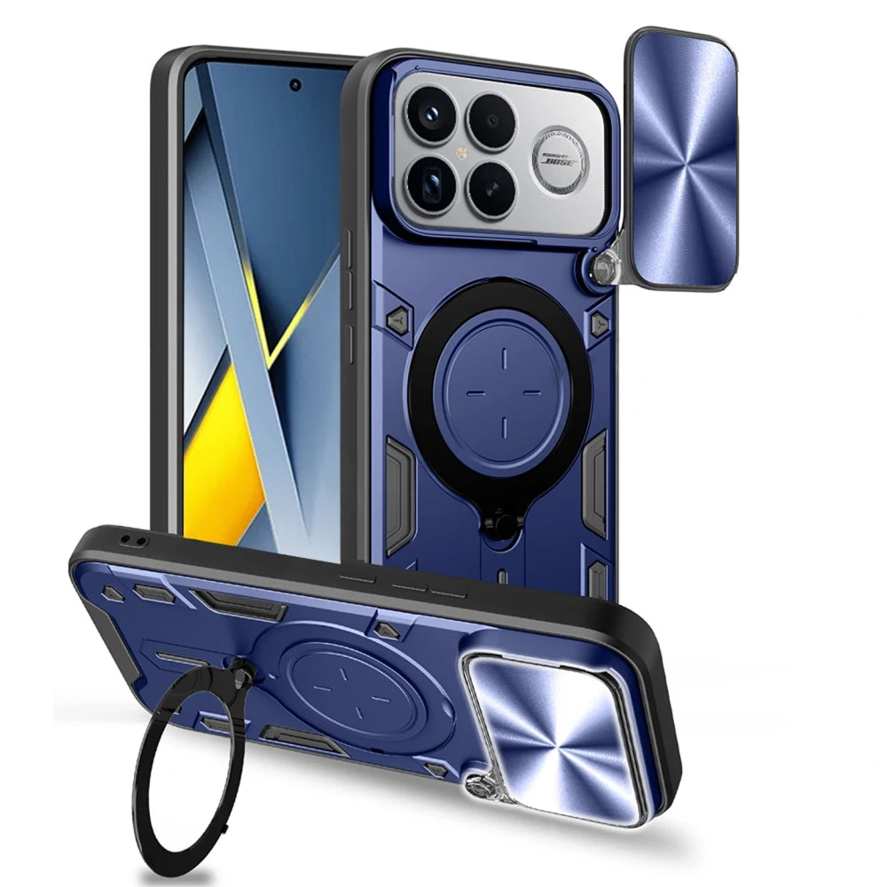 Suojakotelo Xiaomi Poco F8 Ultra, Techsuit, CamGuard Pro, Sininen