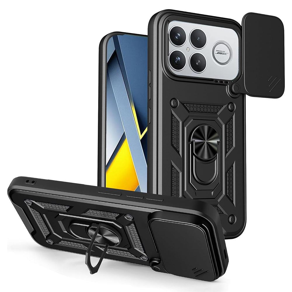 Suojakotelo Xiaomi Poco F8 Ultra, Techsuit, CamShield, Musta