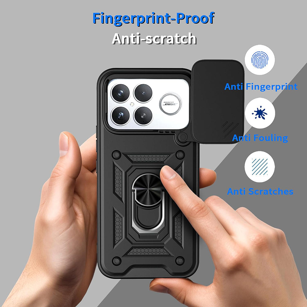 Suojakotelo Xiaomi Poco F8 Ultra, Techsuit, CamShield, Musta
