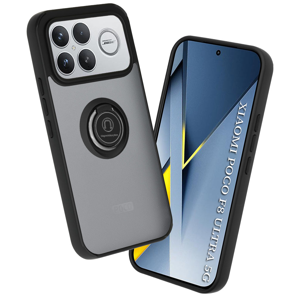 Suojakotelo Xiaomi Poco F8 Ultra, Techsuit, Glinth, Musta