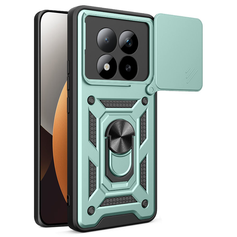 Suojakotelo Xiaomi Poco M8 Pro / Redmi Note 15 Pro+ 5G, Techsuit, CamShield, Vihreä
