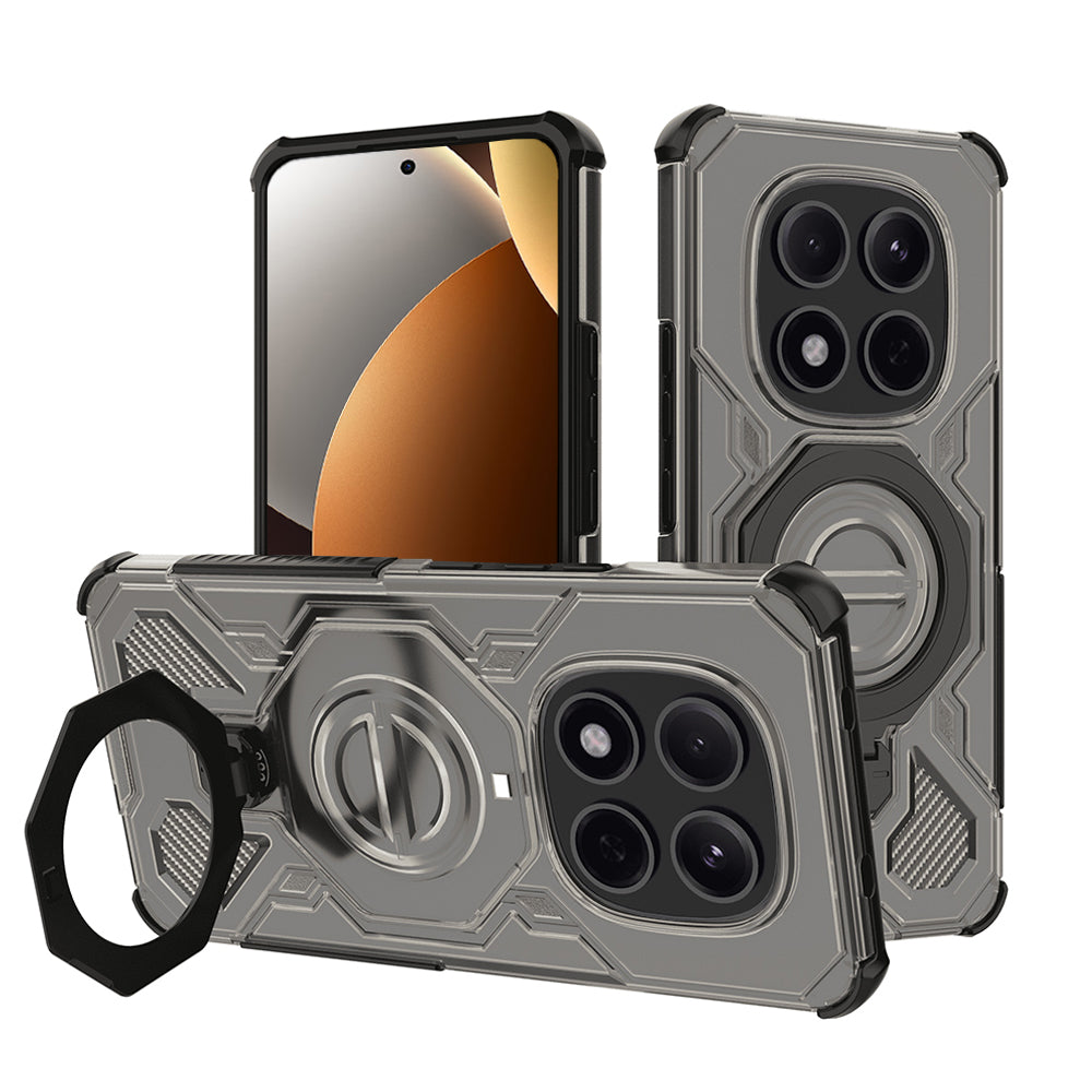 Suojakotelo Xiaomi Poco M8 Pro / Redmi Note 15 Pro+ 5G, Techsuit, Carbon Shield Pro, Savunharmaa