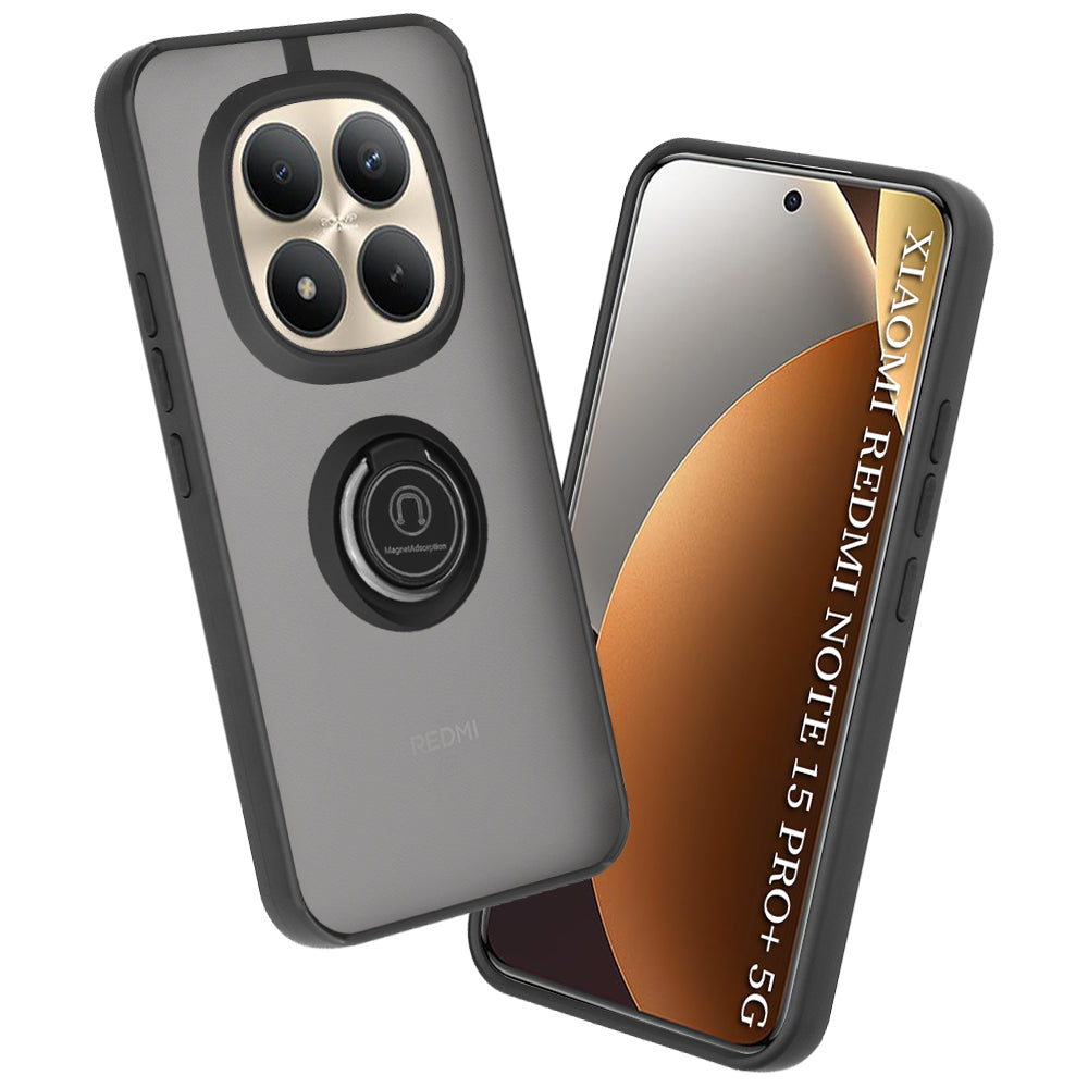 Suojakotelo Xiaomi Poco M8 Pro / Redmi Note 15 Pro+ 5G, Techsuit, Glinth, Musta