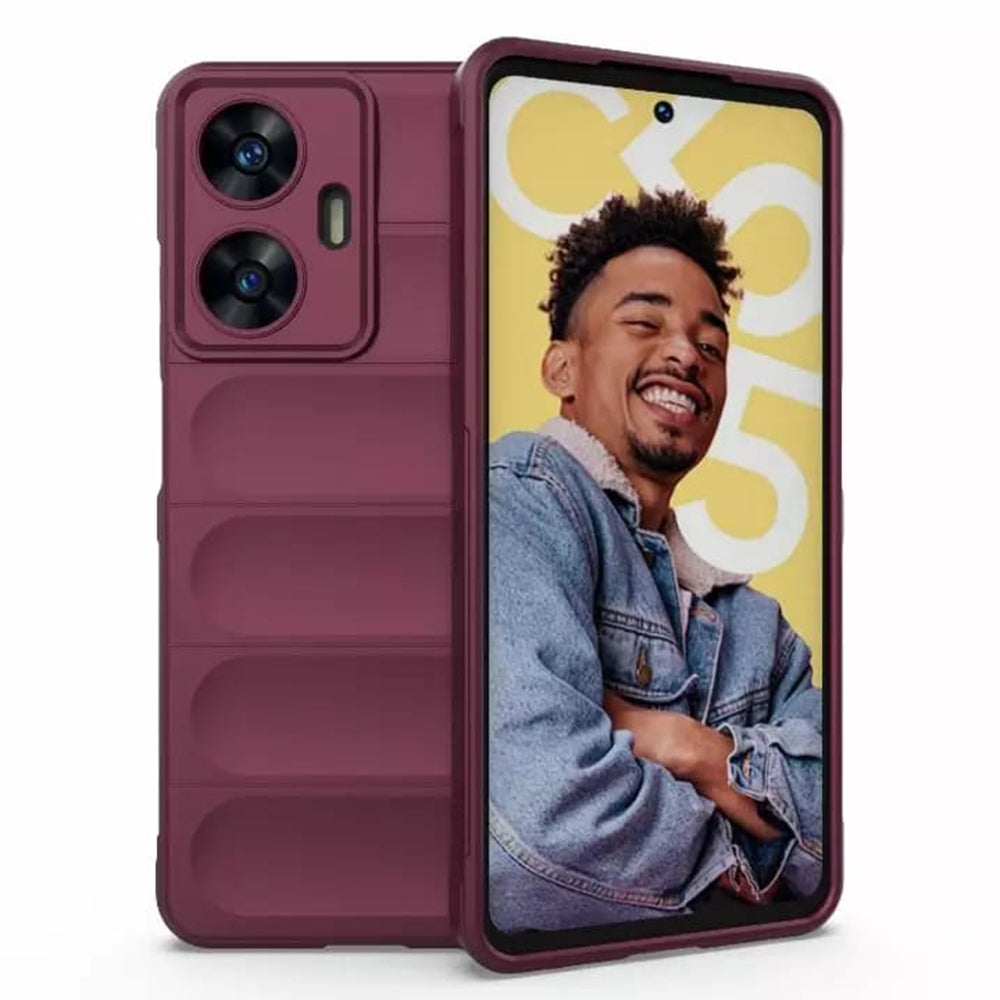 Suojakotelo Xiaomi Poco M8 Pro / Redmi Note 15 Pro+ 5G, Techsuit, Magic Shield, Kirsikanpunainen