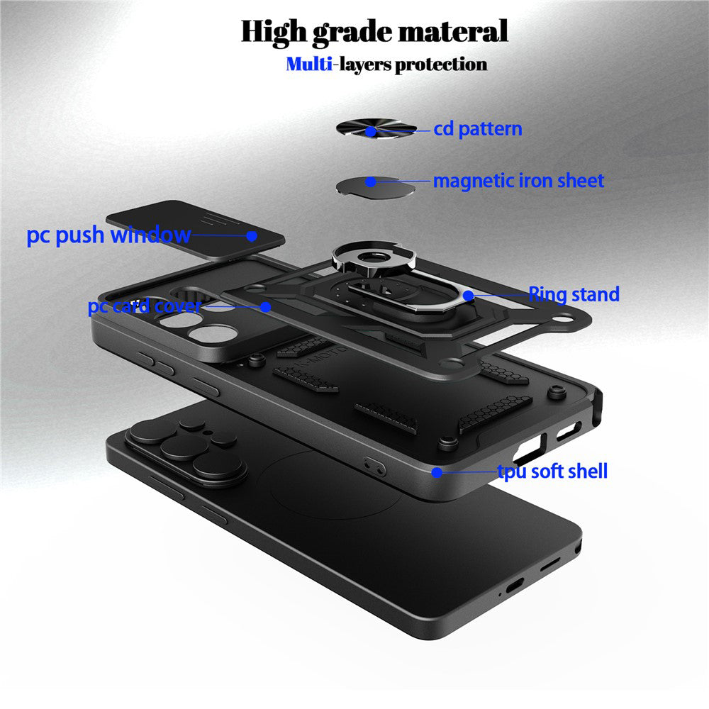 Suojakotelo Xiaomi Poco M8 / Redmi Note 15 5G / Note 15 4G, Techsuit, CamShield, Kultainen