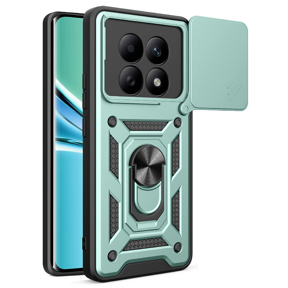 Suojakotelo Xiaomi Poco M8 / Redmi Note 15 5G / Note 15 4G, Techsuit, CamShield, Vihreä