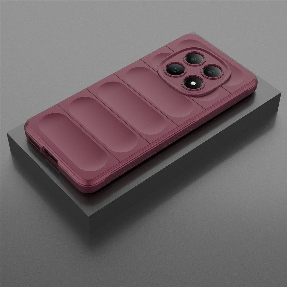 Case for Xiaomi Poco M8 / Redmi Note 15 5G, Techsuit, Magic Shield, Maroon