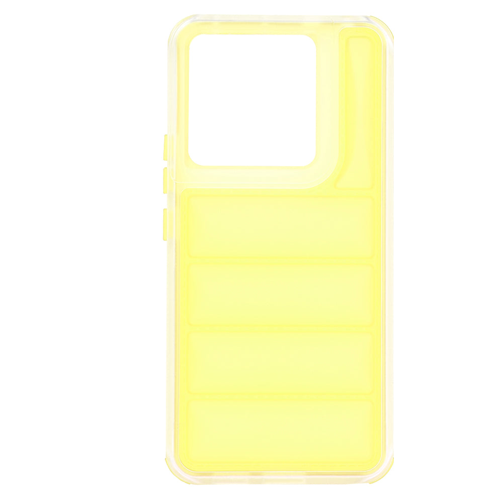 Kuori Xiaomi Poco X6 / Note 13 Pro 5G:lle, Techsuit, Wave Shield, Keltainen