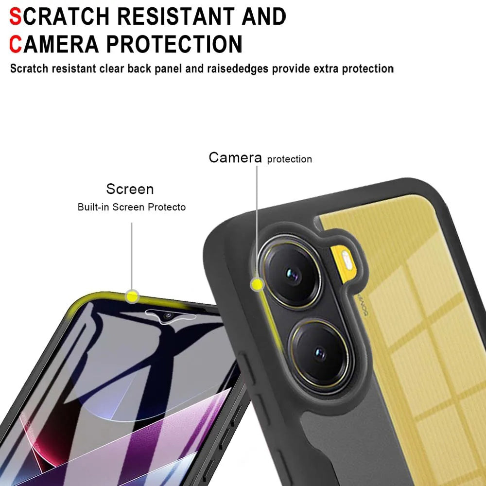 Kuori Xiaomi Poco X7 Pro:lle, Techsuit, ColorVerse 360, vaaleanpunainen