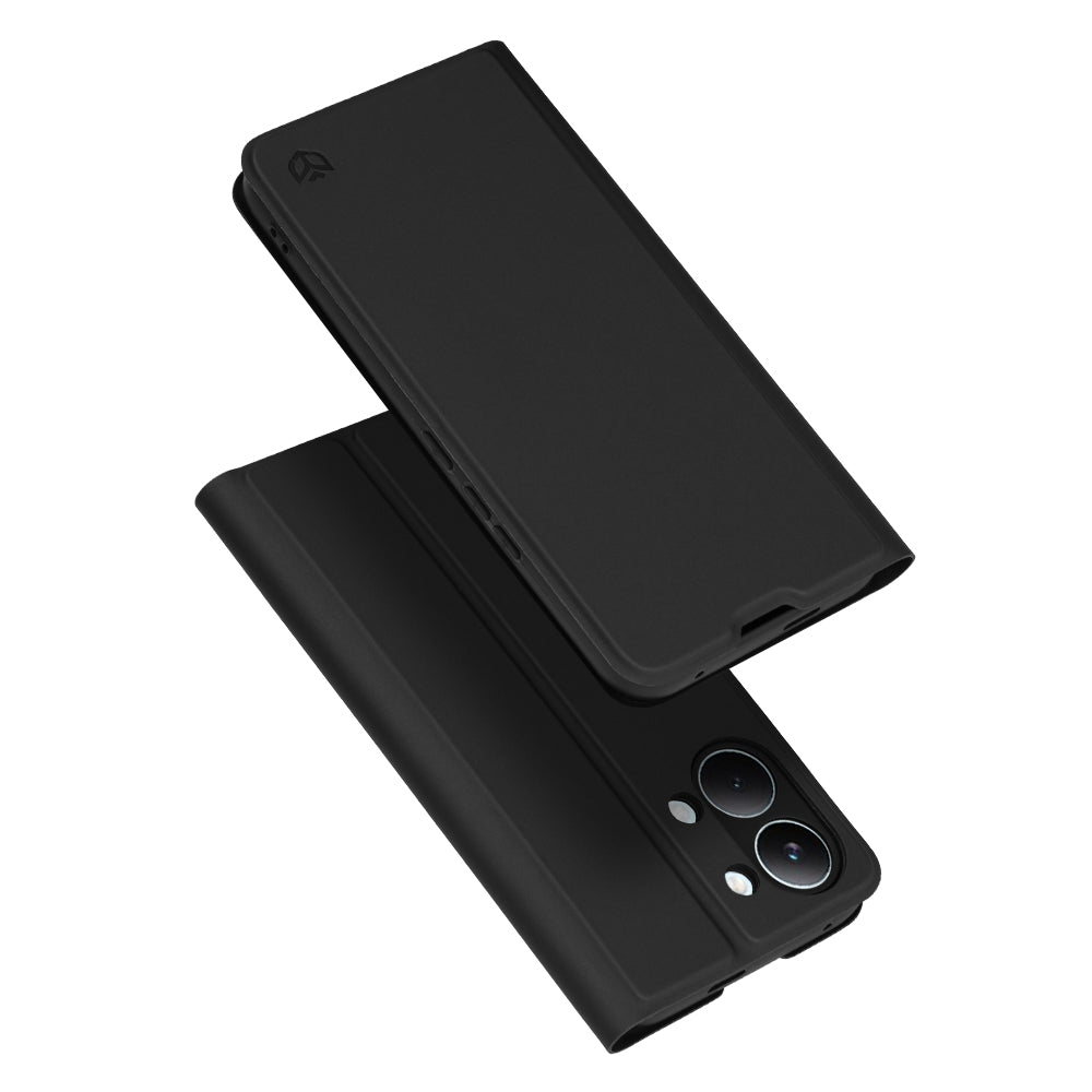 Suojakotelo Xiaomi Poco X8 Pro Max, Techsuit, Magskin Book, Musta