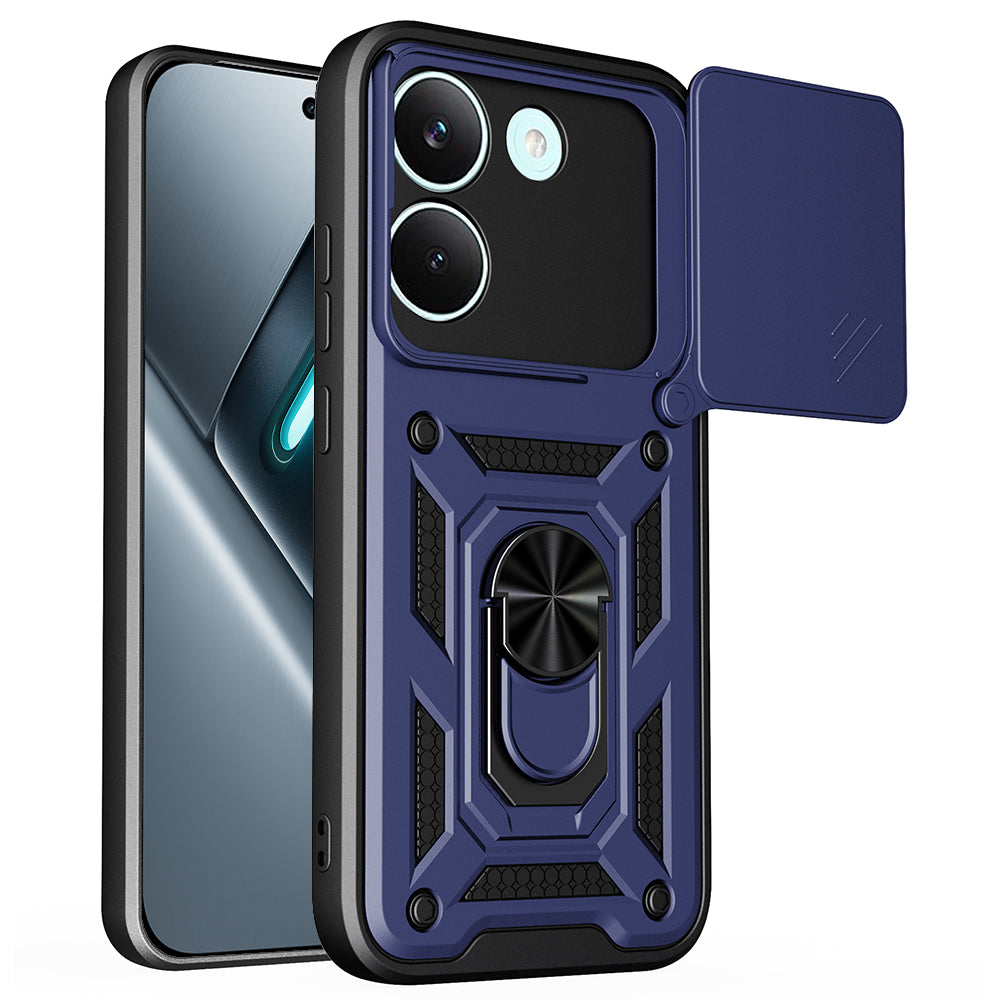 Suojakotelo Xiaomi Poco X8 Prolle, Techsuit, CamShield, Sininen