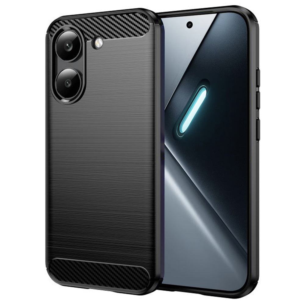 Suojakotelo Xiaomi Poco X8 Prolle, Techsuit, Carbon, Musta