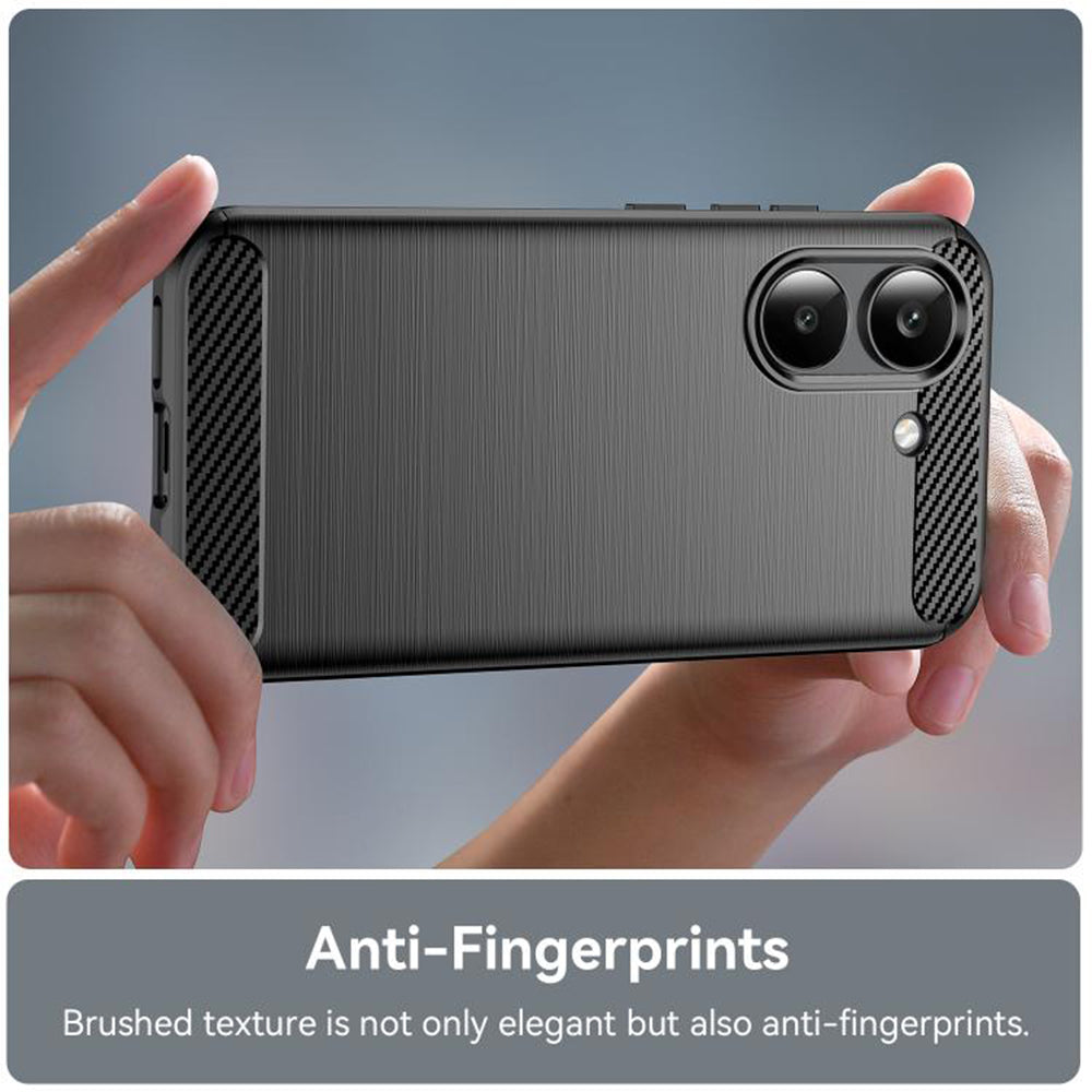 Suojakotelo Xiaomi Poco X8 Prolle, Techsuit, Carbon, Musta