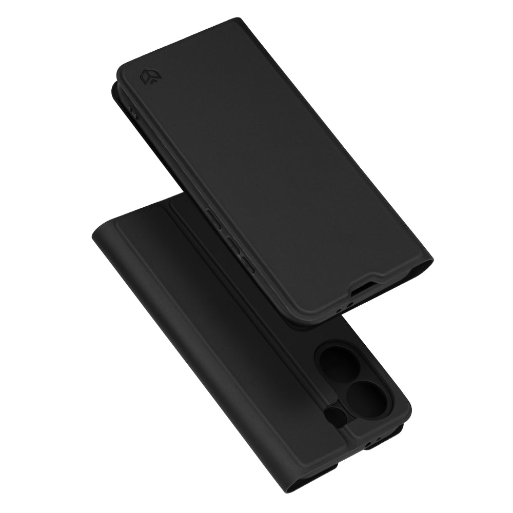 Suojakotelo Xiaomi Poco X8 Prolle, Techsuit, Magskin Book, Musta