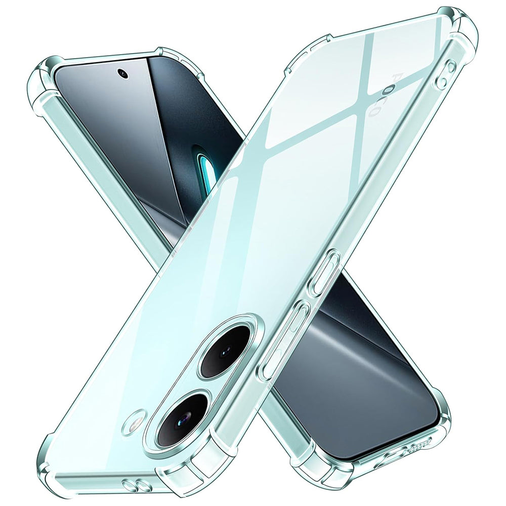 Suojakotelo Xiaomi Poco X8 Prolle, Techsuit, Iskunkestävä Kirkas, Läpinäkyvä