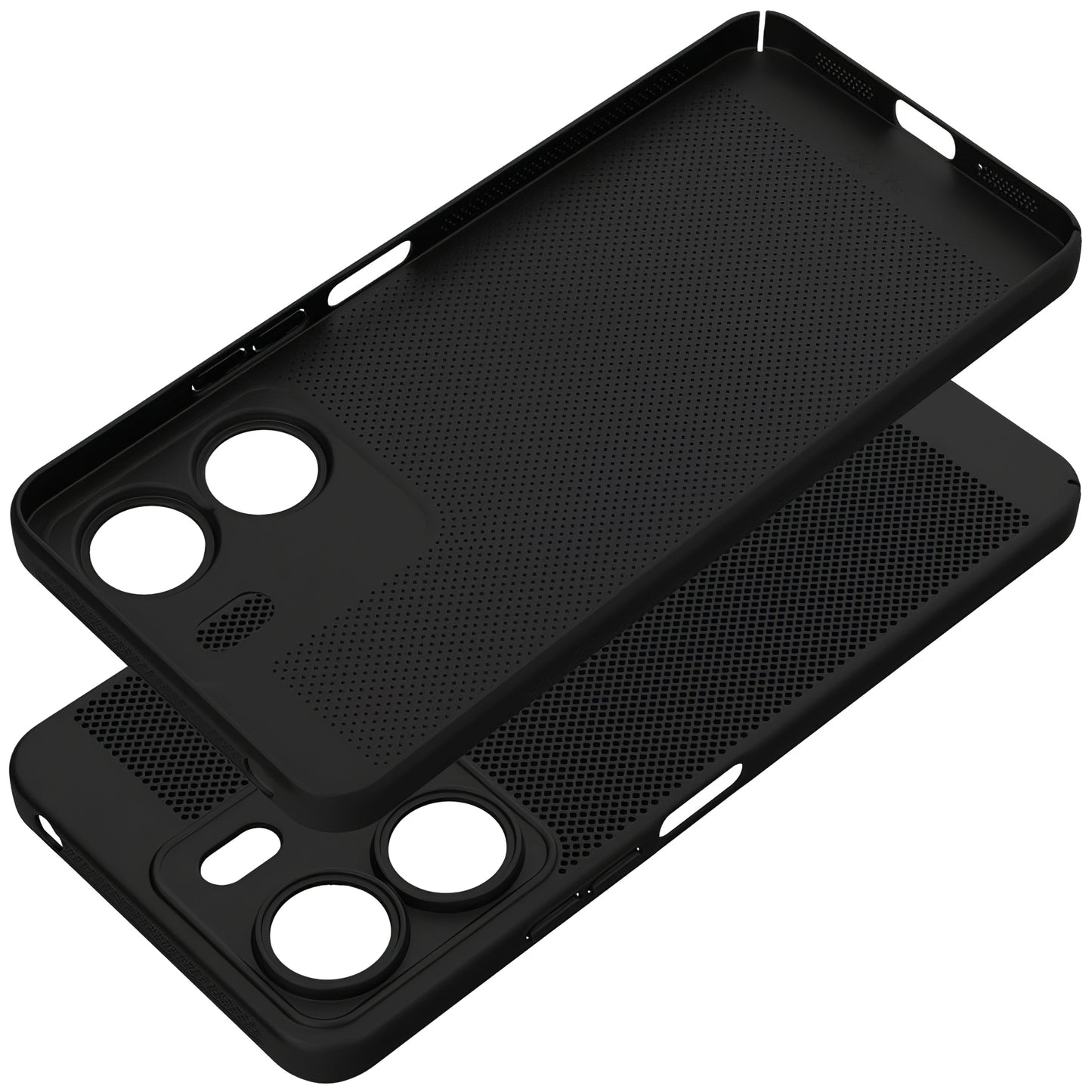 Suojus Xiaomi Poco C65 / Redmi 13C, OEM, Breezy, musta