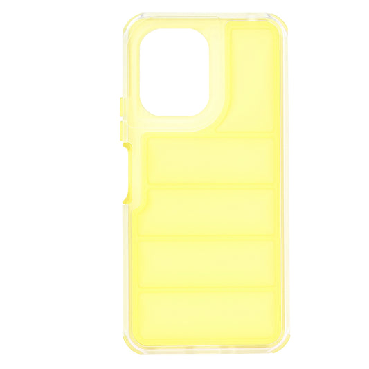 Kuori Xiaomi Redmi 13C 5G / 13C / Poco C65:lle, Techsuit, Wave Shield, Keltainen