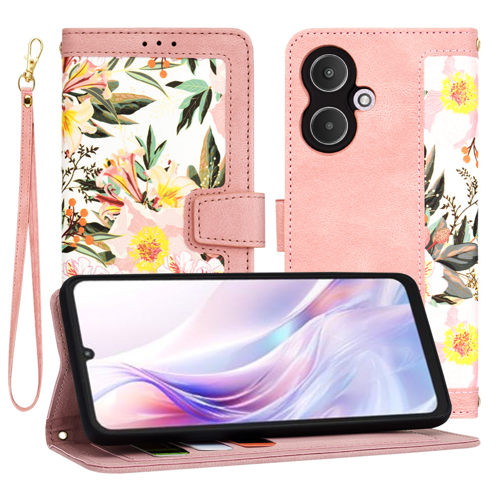 Kuori Xiaomi Redmi 13C 5G:lle, Techsuit, FlipCraft, vaaleanpunainen