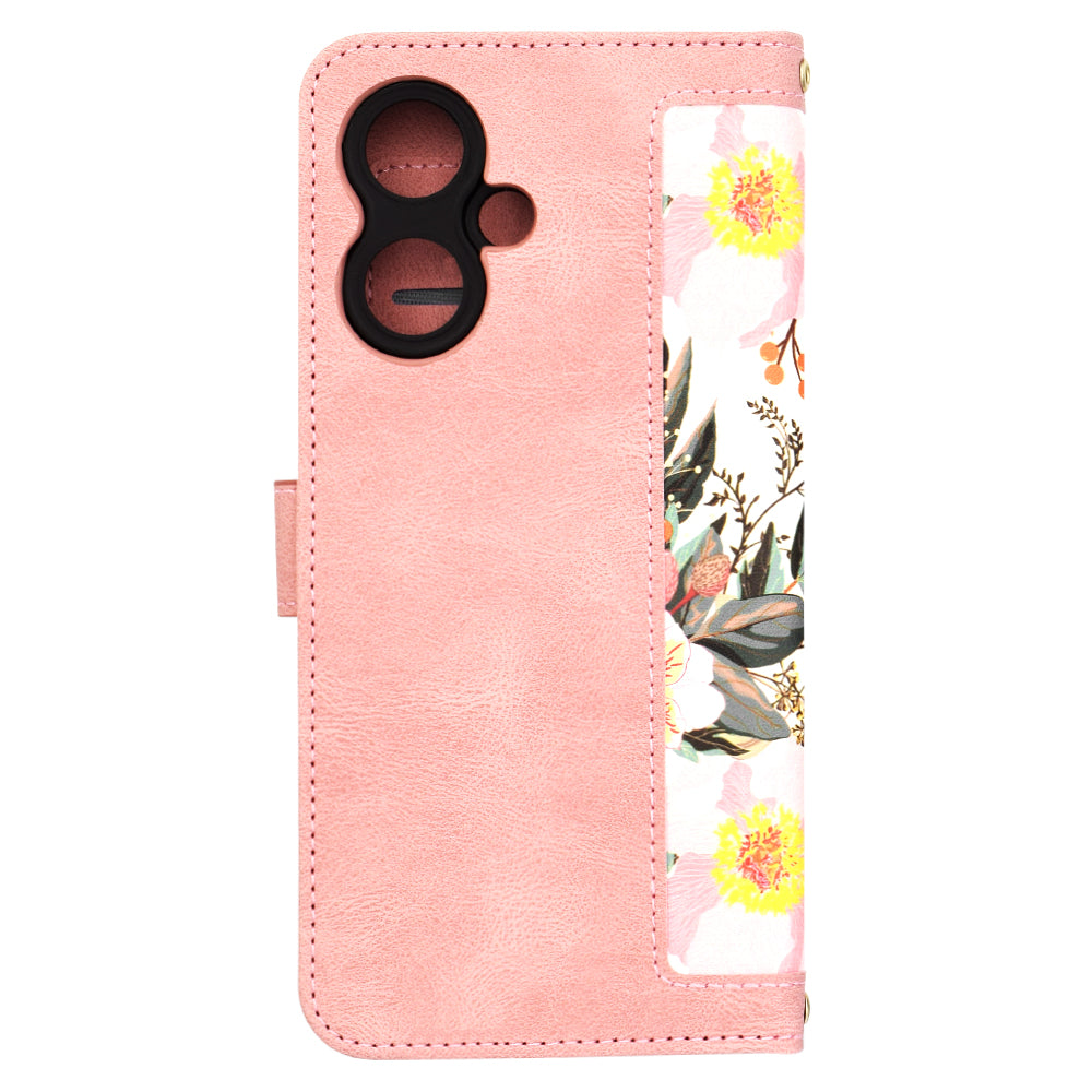 Kuori Xiaomi Redmi 13C 5G:lle, Techsuit, FlipCraft, vaaleanpunainen