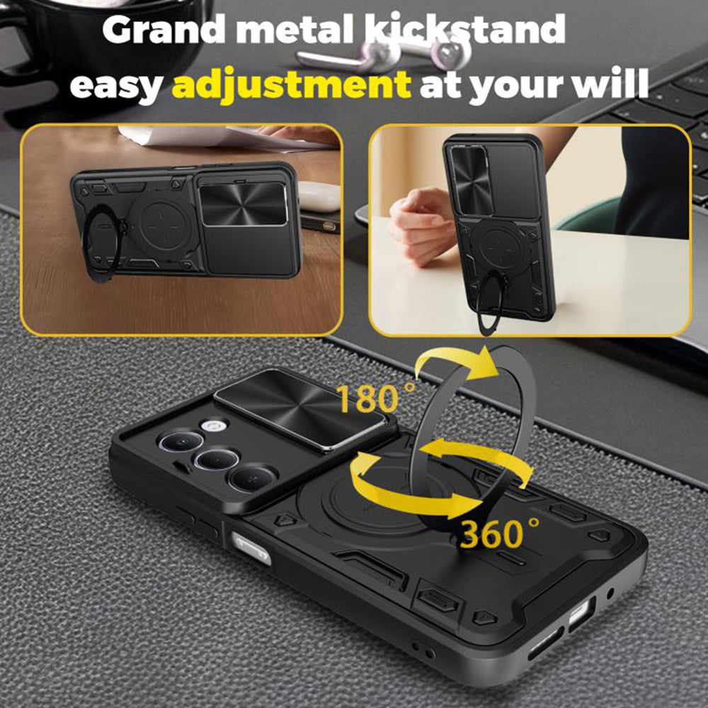 Suojakotelo Xiaomi Redmi 15 5G / 15 4G, Techsuit, CamGuard Pro, Violetti