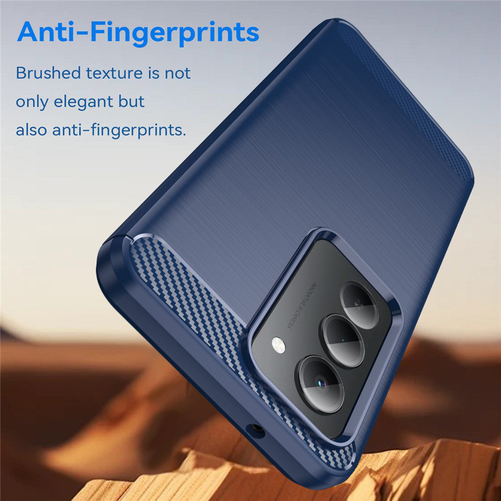 Suojakotelo Xiaomi Redmi 15 5G / 15 4G, Techsuit, Hiili, Sininen
