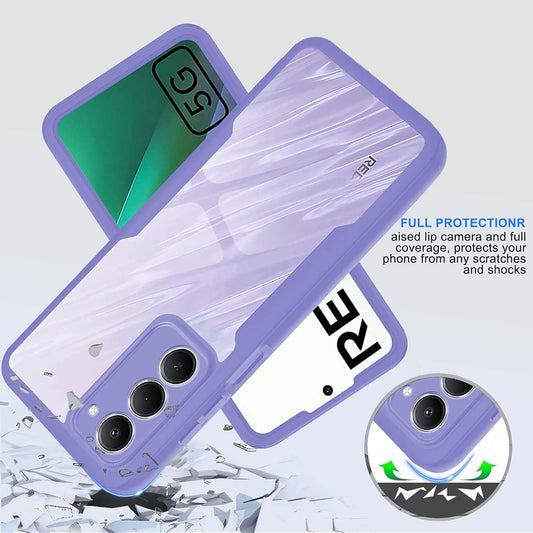 Kuori Xiaomi Redmi 15 5G / 15 4G:lle, Techsuit, ColorVerse 360, Vaaleanpunainen