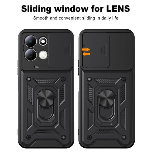 Case for Xiaomi Redmi 17 5G / 17 4G, Techsuit, CamShield, Rose Gold