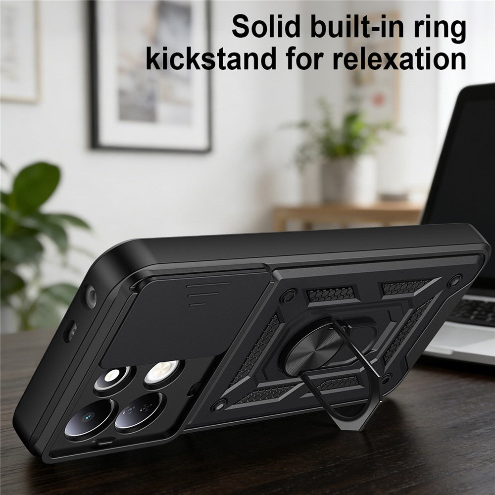 Kuori Xiaomi Redmi 17 5G / 17 4G:lle, Techsuit, CamShield, vaaleanpunakultainen