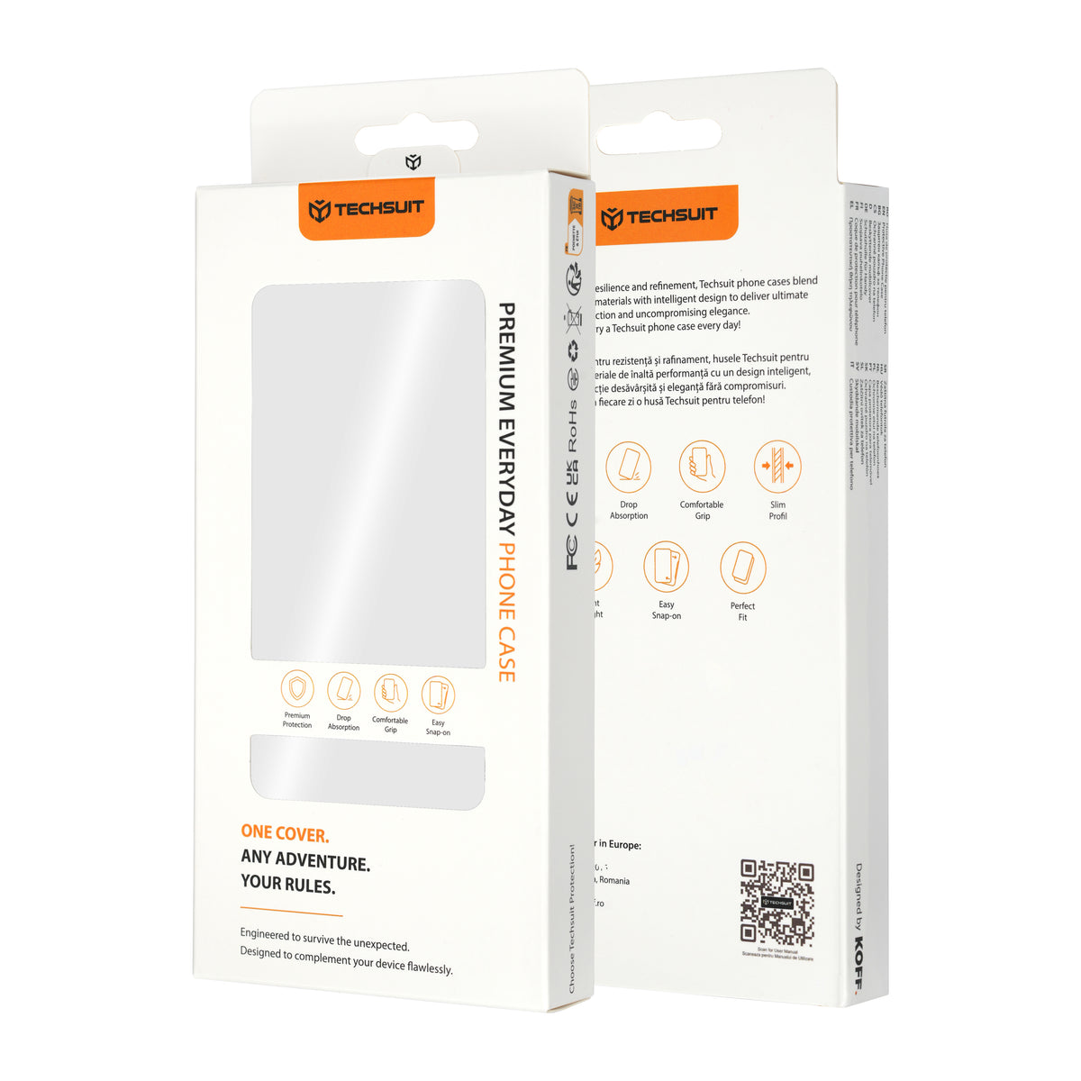 Kuori Xiaomi Redmi 17C 5G:lle, Techsuit, Confy, Musta