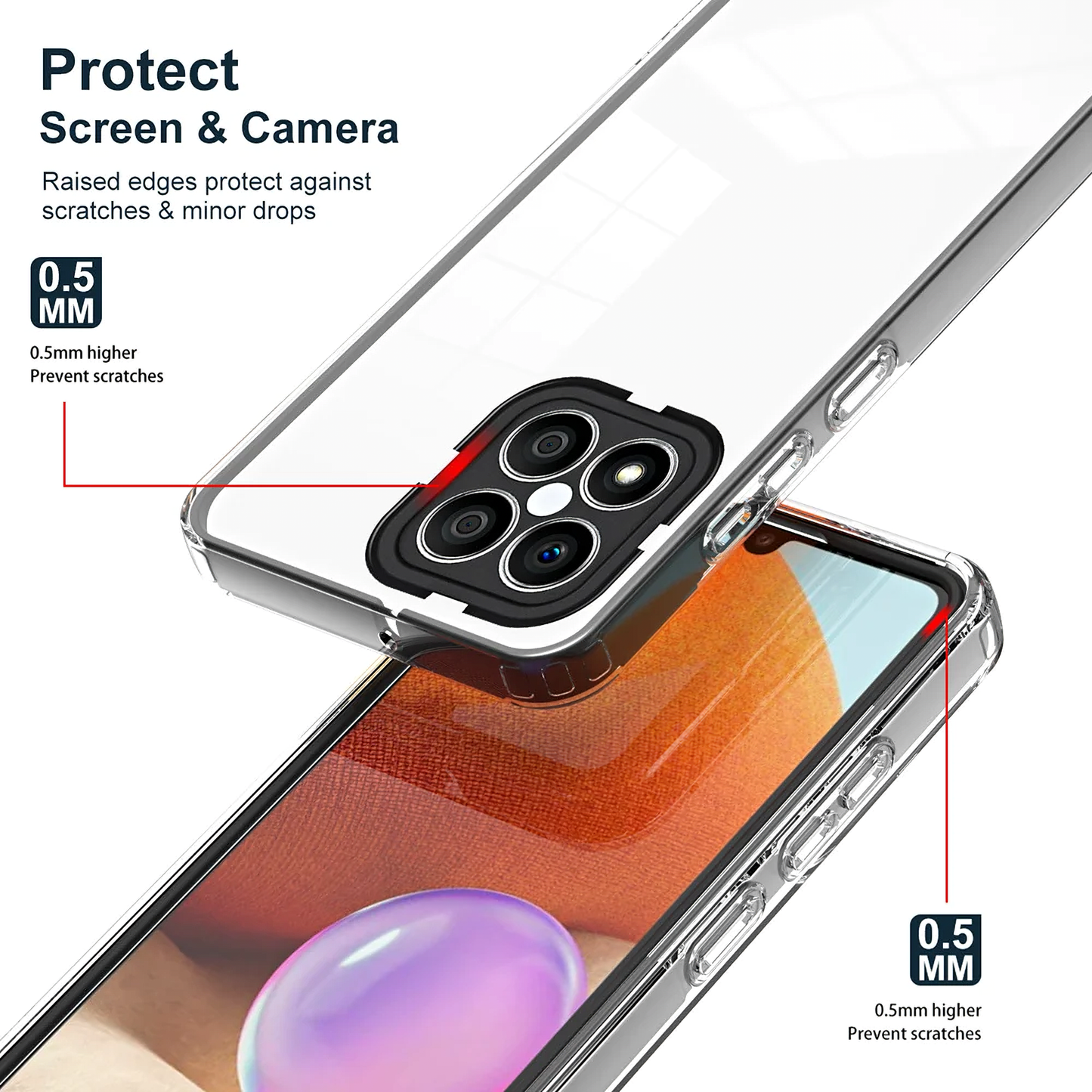 Kotelo Xiaomi Poco M6 / Redmi 13C 5G / Poco C65 / Redmi 13C, OEM, Enviro Hybrid, musta