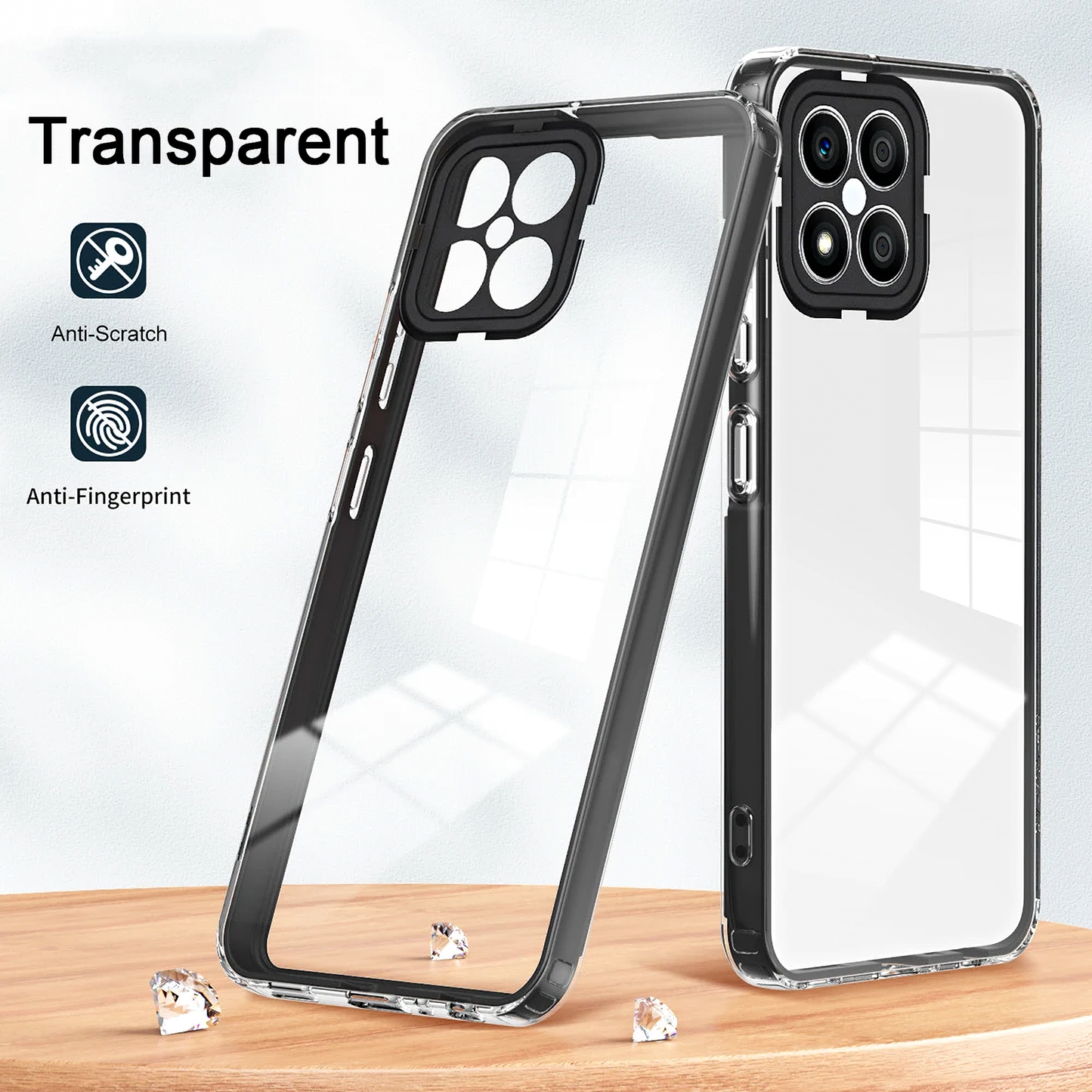 Kotelo Xiaomi Poco M6 / Redmi 13C 5G / Poco C65 / Redmi 13C, OEM, Enviro Hybrid, musta