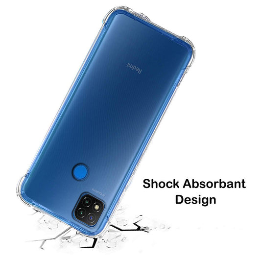 Kuori Xiaomi Redmi 9C NFC / 9C:lle, Techsuit, Iskunkestävä Kirkas, Läpinäkyvä