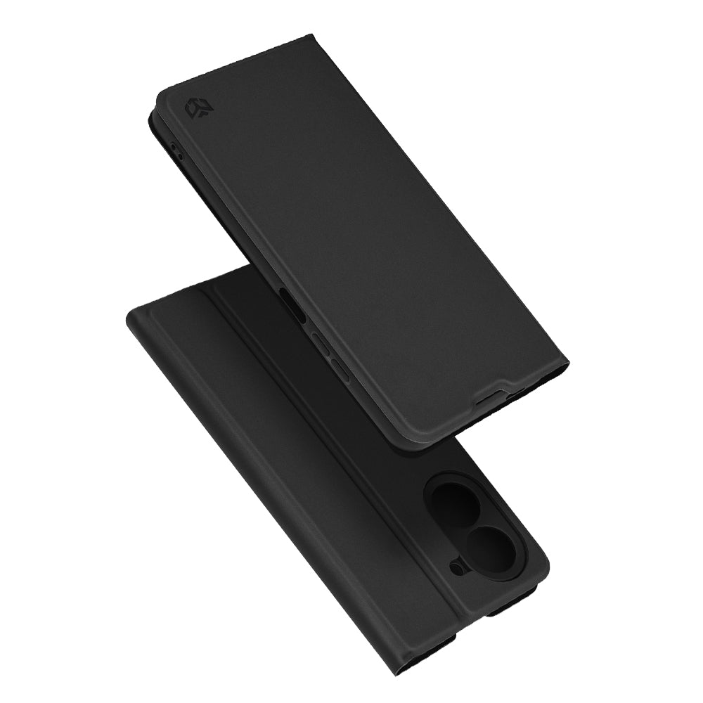 Kuori Xiaomi Redmi A5 4G:lle (Standard), Techsuit, Magskin Book, Musta
