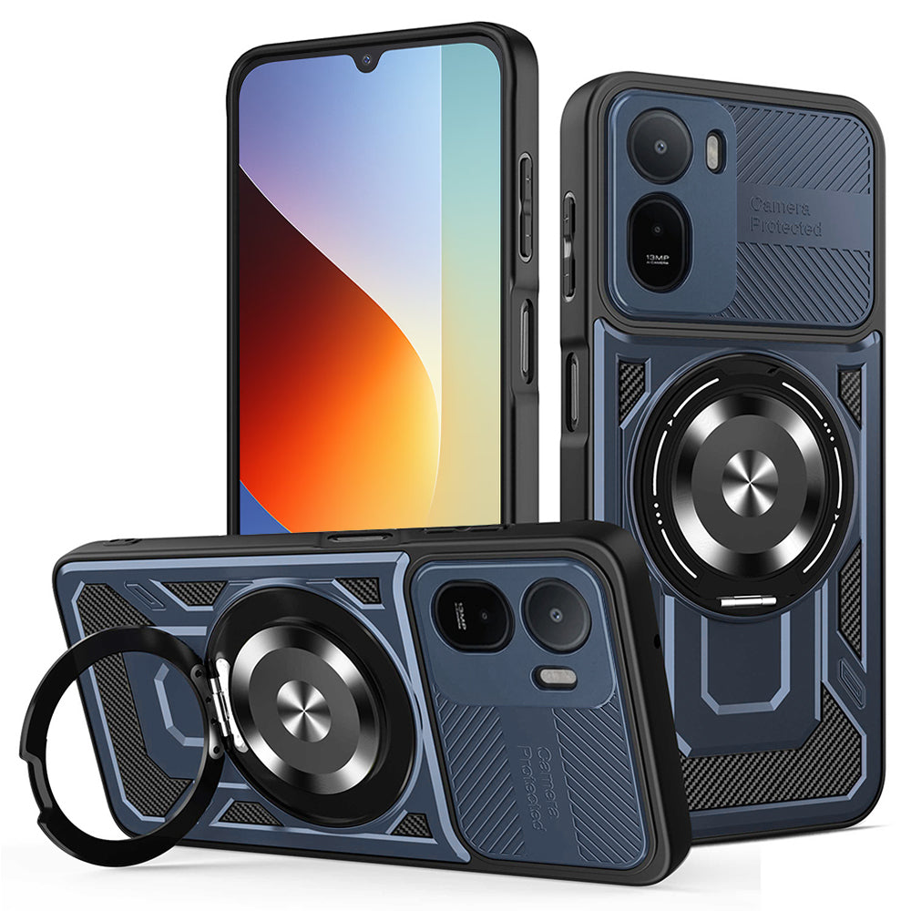 Kuori Xiaomi Redmi A7 Pro 4G:lle, Techsuit, RuggedCam, Sininen