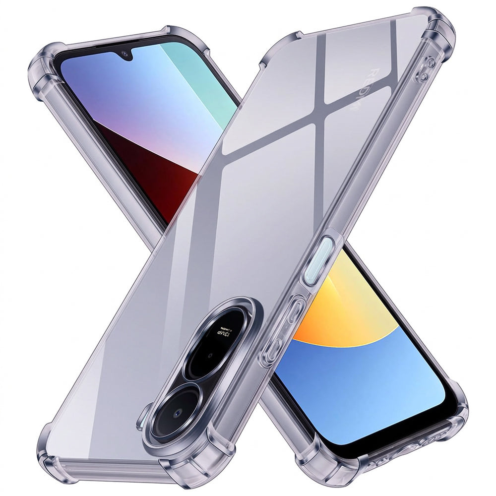 Kuori Xiaomi Redmi A7 Pro 4G:lle, Techsuit, Iskunkestävä Kirkas, Savunvärinen