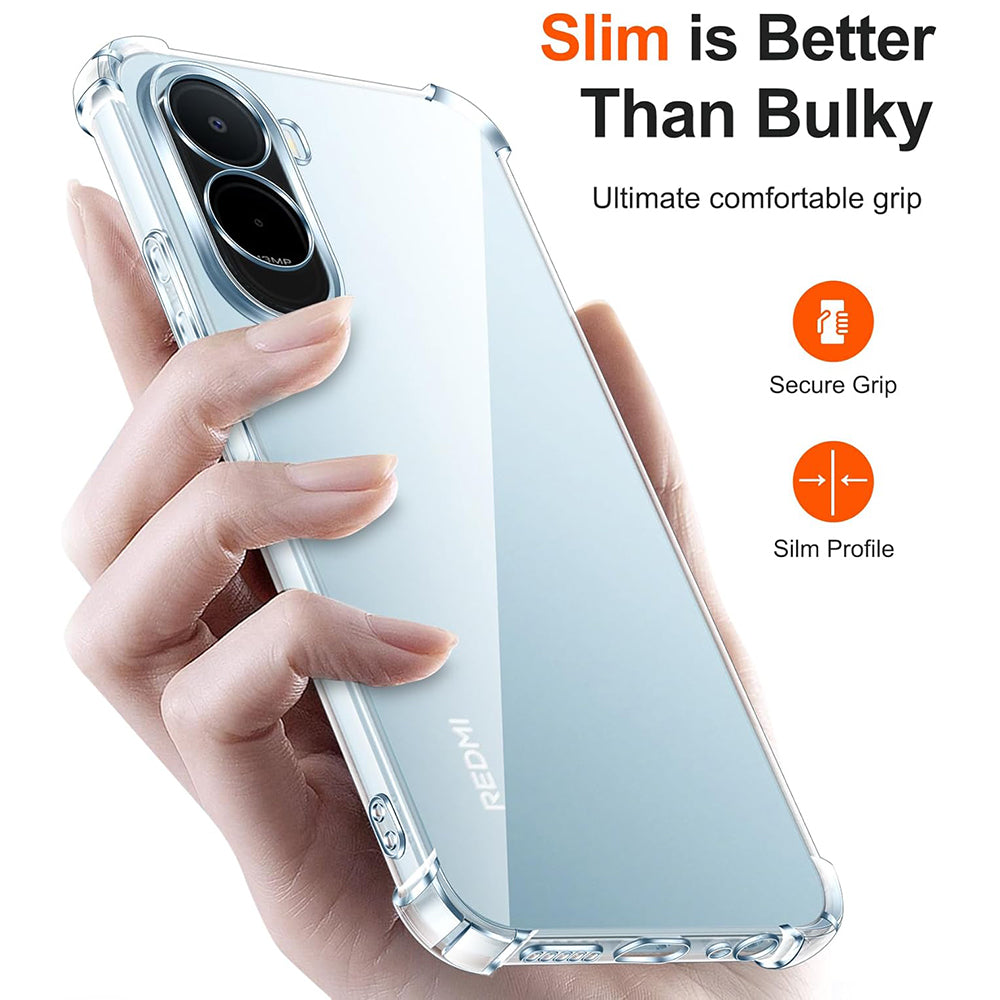Suojakotelo Xiaomi Redmi A7 Pro 4G:lle, Techsuit, Iskunkestävä Läpinäkyvä, Läpinäkyvä