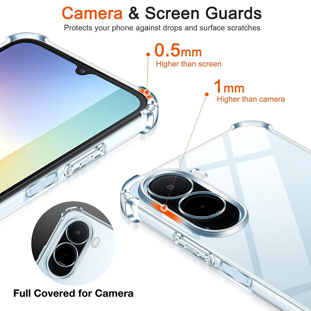 Suojakotelo Xiaomi Redmi A7 Pro 4G:lle, Techsuit, Iskunkestävä Läpinäkyvä, Läpinäkyvä
