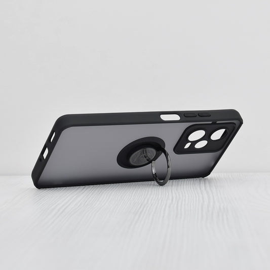 Kuori Xiaomi Redmi Note 12 Pro 5G:lle, Techsuit, Glinth, Musta
