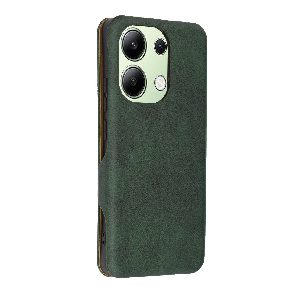 Kuori Xiaomi Redmi Note 13 4G:lle, Techsuit, Safe Wallet Plus, Vihreä