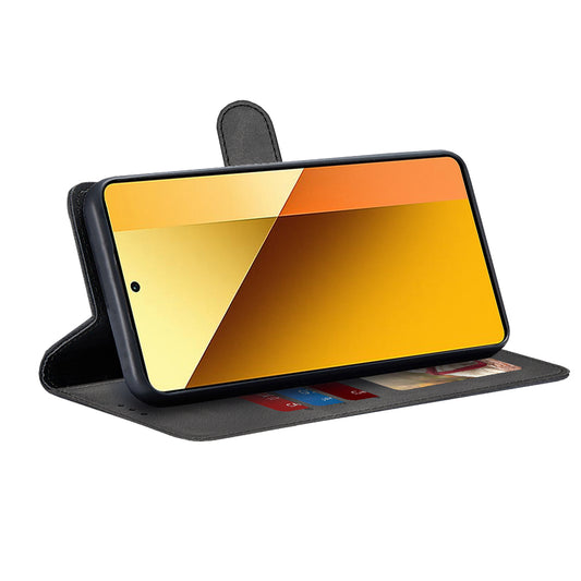 Kuori Xiaomi Redmi Note 13 5G:lle, Techsuit, Diary Book, Musta