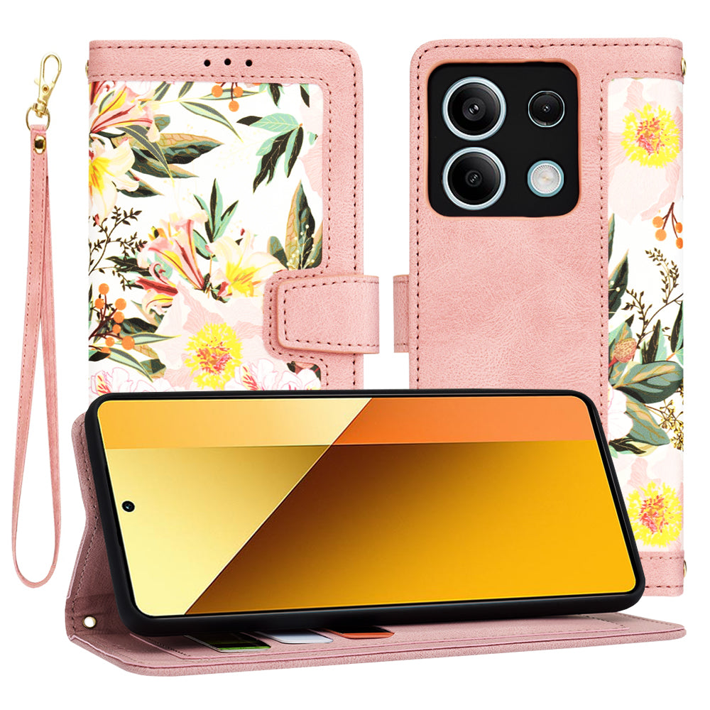 Kuori Xiaomi Redmi Note 13 5G:lle, Techsuit, FlipCraft, Vaaleanpunainen