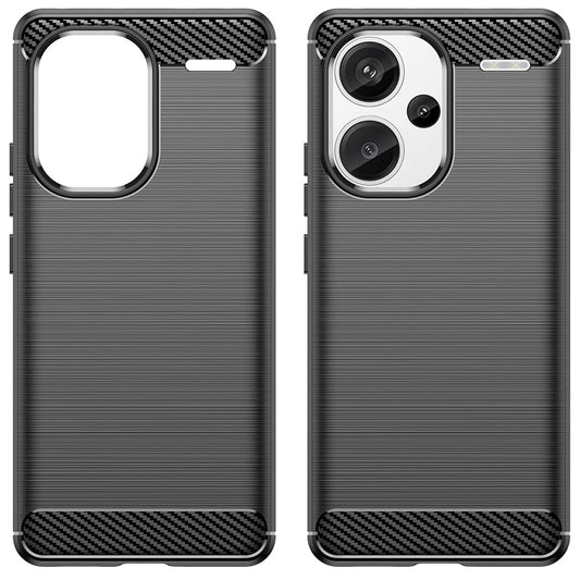 Kuori Xiaomi Redmi Note 13 Pro+:lle, Techsuit, Hiili, Musta