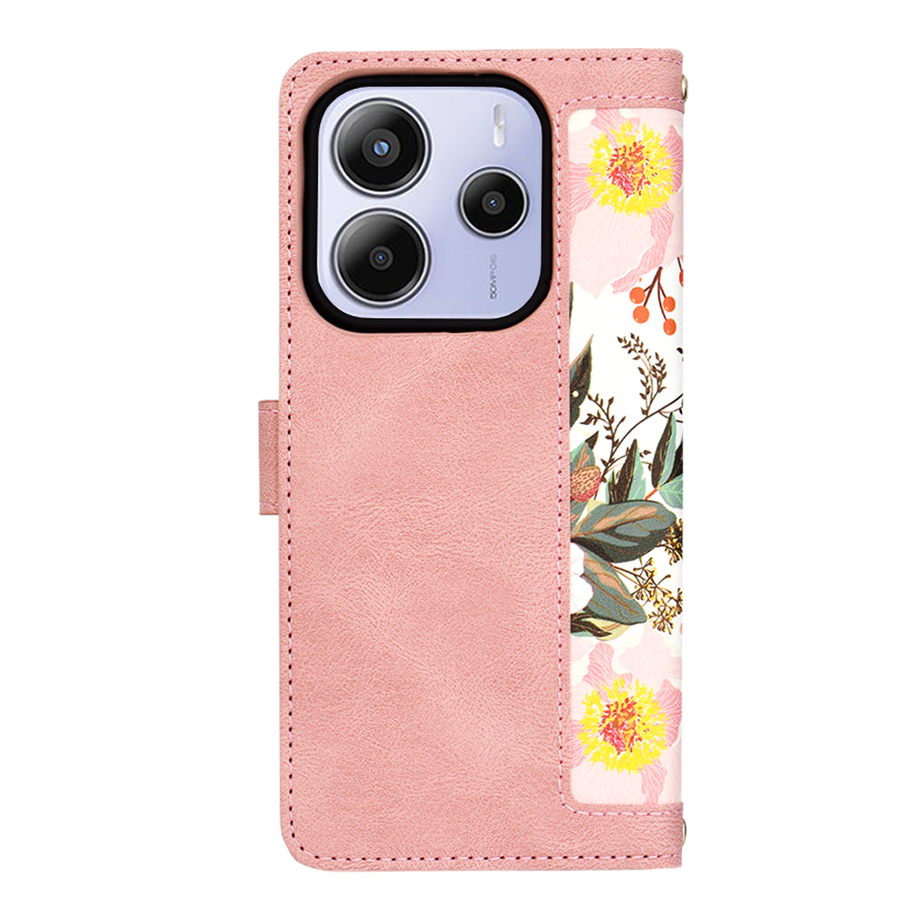 Kuori Xiaomi Redmi Note 14 5G:lle, Techsuit, FlipCraft, Vaaleanpunainen