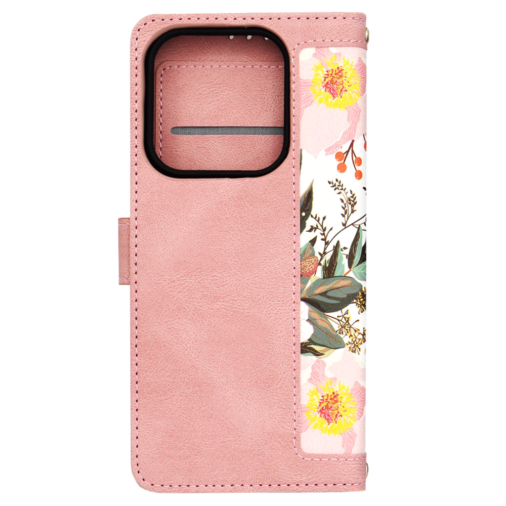 Kuori Xiaomi Redmi Note 14 5G:lle, Techsuit, FlipCraft, Vaaleanpunainen