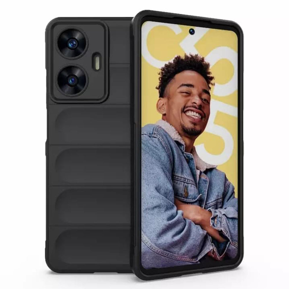 Suojakotelo Xiaomi Redmi Note 15 4G:lle, Techsuit, Magic Shield, Musta